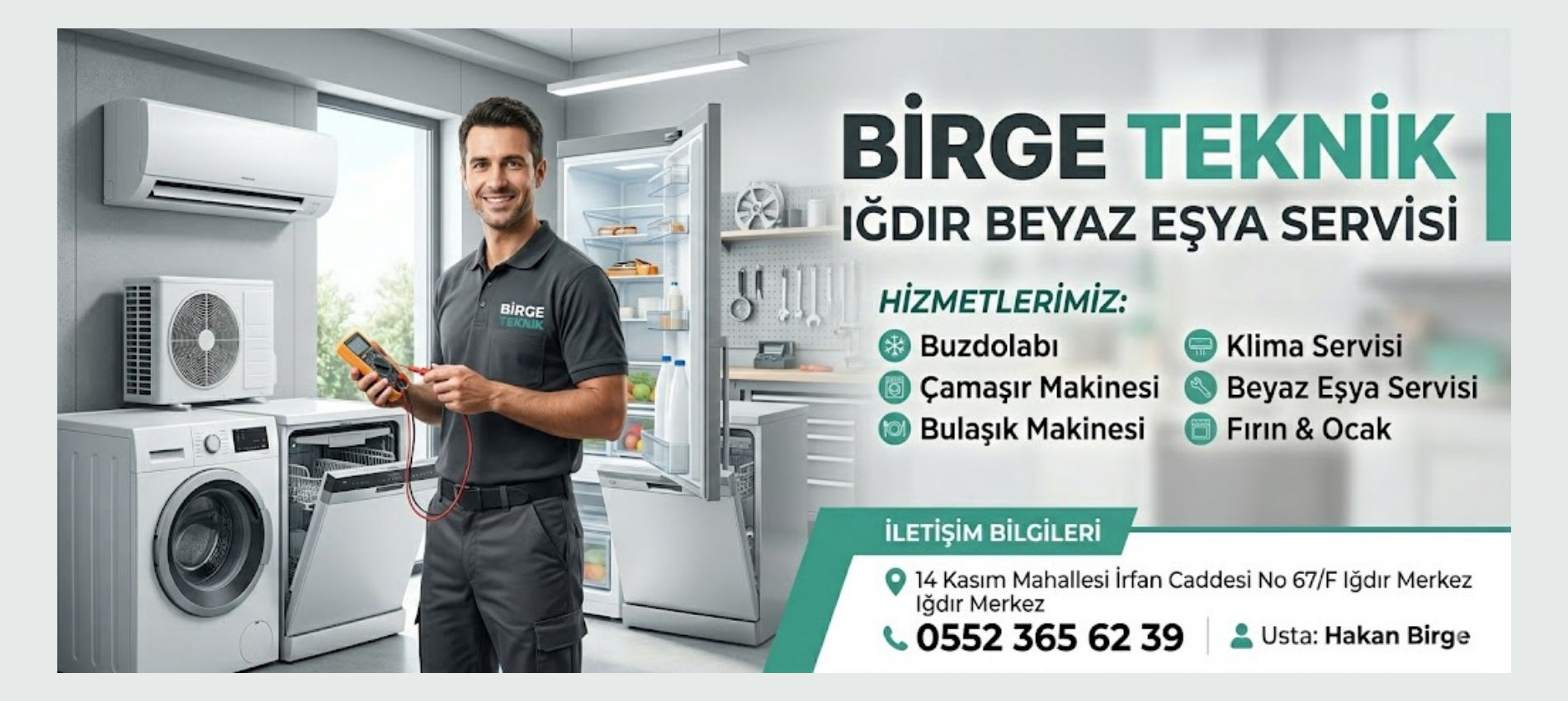Iğdır Beyaz Eşya Servisi